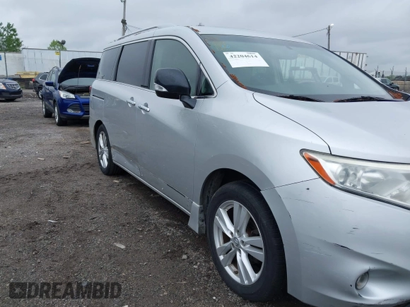 2011 Nissan Quest SL z VIN JN8AE2KPXB9012347, wystawiony jako IAAI lot #42204614 z przebiegiem 138 298 mil mil oraz . Historia ofert i sprzedaży dostępna na DreamBid. Obrazek 11.