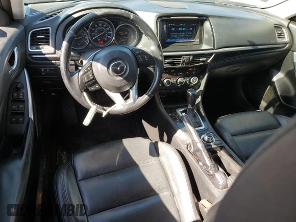 2015 Mazda 6 i Touring with VIN JM1GJ1V57F1200771, listed as a Copart auction lot 54210375 with 125,077 mi miles and Clean Title. Bid and sale history available at carsss.com. Image 8.