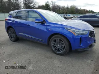 2022 Acura RDX w/A-Spec Package with VIN 5J8TC2H62NL005331, listed as a Copart auction lot 69256314 with 41,157 mi miles and Salvage Title. Bid and sale history available at carsss.com. Image 4.