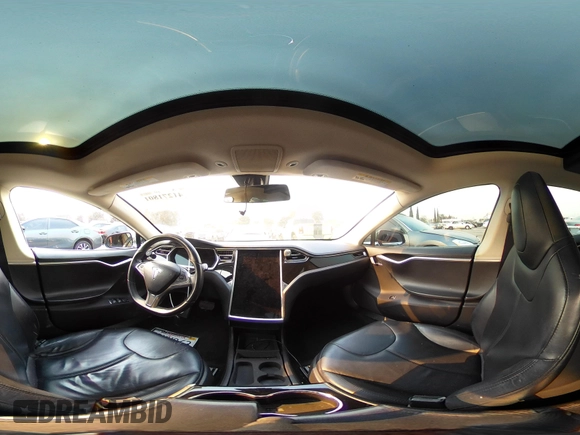 2013 Tesla Model S with VIN 5YJSA1CN3DFP06986, listed as a IAAI auction lot 41271801 with 150,307 mi miles and . Bid and sale history available at DreamBid. Image 20.