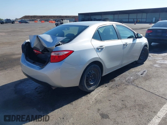 2018 Toyota Corolla L with VIN 2T1BURHE8JC079085, listed as a IAAI auction lot 42495026 with 376,657 mi miles and . Bid and sale history available at DreamBid. Image 4.