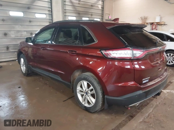 2015 Ford Edge SEL with VIN 2FMTK4J94FBB32919, listed as a IAAI auction lot 41929526 with 78,213 mi miles. Bid and sale history available at carsss.com. Image 3.