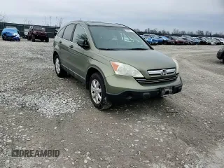 2008 Honda CR-V EX with VIN 5J6RE48558L042457, listed as a Copart auction lot 45557915 with 204,105 mi miles and Salvage Title. Bid and sale history available at DreamBid. Image 10.