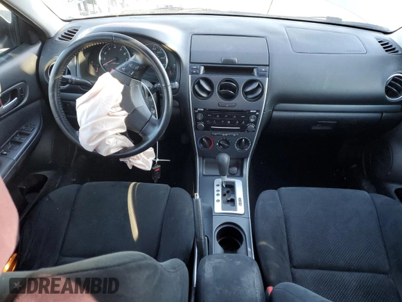 2007 Mazda 6 i Sport VE with VIN 1YVHP84C875M13910, listed as a Copart auction lot 81623284 with 131,365 mi miles and Salvage Title. Bid and sale history available at DreamBid. Image 8.
