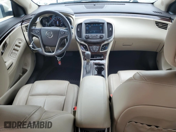 2014 Buick LaCrosse Leather with VIN 1G4GB5G35EF246404, listed as a Copart auction lot 52723805 with 154,352 mi miles and Salvage Title. Bid and sale history available at DreamBid. Image 8.