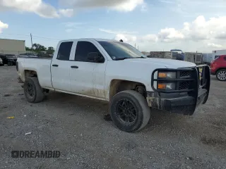 2014 Chevrolet Silverado 1500 Work Truck with VIN 1GCVKPEC0EZ326153, listed as a Copart auction lot 72695174 with 192,592 mi miles and Salvage Title. Bid and sale history available at DreamBid. Image 4.