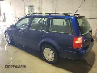 2002 Volkswagen Jetta with VIN WVWRB61J62W078021, listed as a Copart auction lot 58660375 with 251,833 mi miles and Clean title. Bid and sale history available at DreamBid. Image 2.