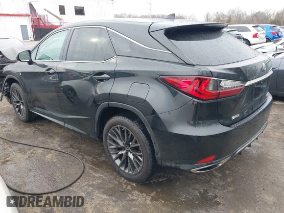 2021 Lexus RX with VIN 2T2SZMDA9MC270649, listed as a IAAI auction lot 41226936 with 48,108 mi miles. Bid and sale history available at carsss.com. Image 3.