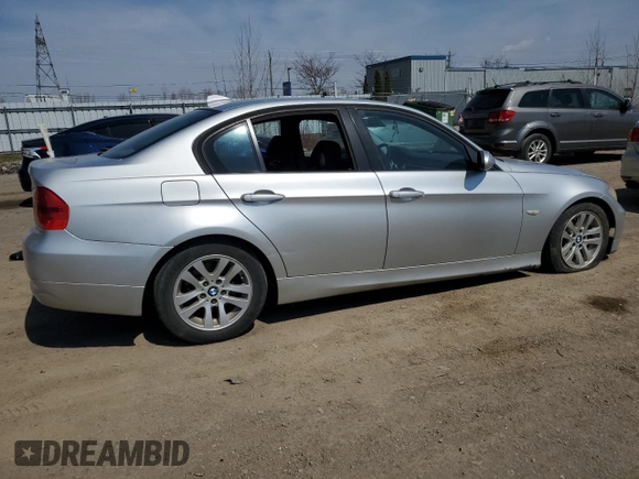 2007 BMW 3 Series 328i с VIN WBAVA33537KX74038, выставлен на аукционе Copart как лот 53875175 с пробегом Не указан миль и Списание • Salvage title. История ставок и продаж доступна на DreamBid. Изображение 3.