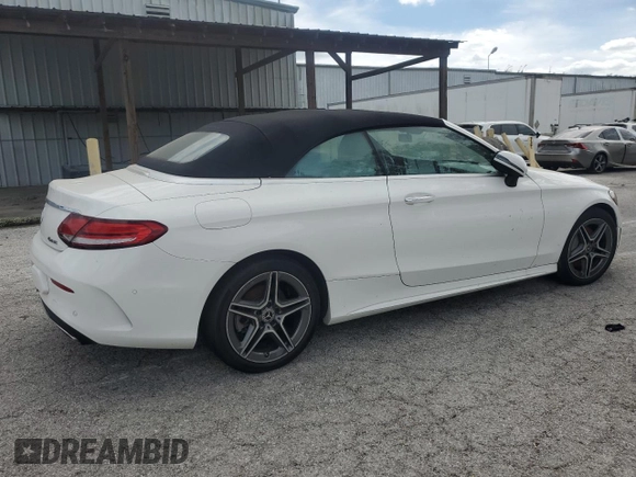 2020 Mercedes-Benz C 300 with VIN W1KWK8EBXLF983483, listed as a Copart auction lot 74327594 with Not Provided miles and Non Repairable. Bid and sale history available at DreamBid. Image 3.