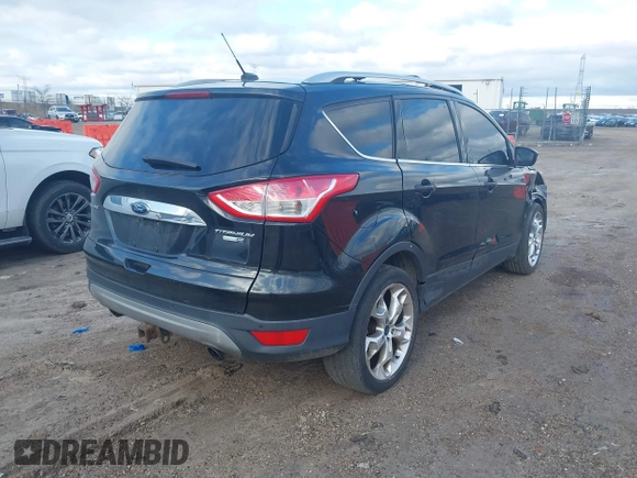 2015 Ford Escape Titanium with VIN 1FMCU9J96FUC11476, listed as a IAAI auction lot 41967914 with 149,341 mi miles. Bid and sale history available at carsss.com. Image 4.