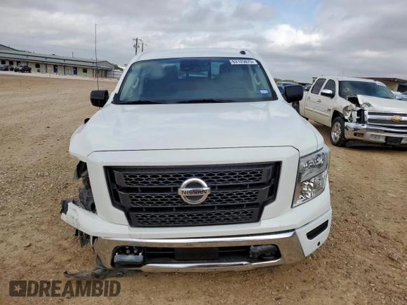 2021 Nissan Titan Pro-4X с VIN 1N6AA1EDXMN535765, выставлен на аукционе Copart как лот 63125075 с пробегом 56 208 миль миль и Списание • Salvage title. История ставок и продаж доступна на DreamBid. Изображение 5.