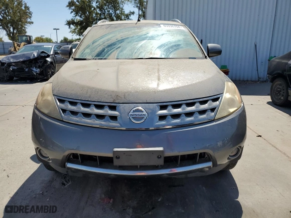 2007 Nissan Murano S with VIN JN8AZ08W47W640002, listed as a Copart auction lot 65936704 with 117,762 mi miles and Salvage Title. Bid and sale history available at carsss.com. Image 5.