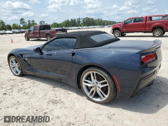 2015 Chevrolet Corvette 1LT with VIN 1G1YB3D73F5118621, listed as a Copart auction lot 66186794 with 0 mi miles and Clean Title. Bid and sale history available at carsss.com. Image 2.