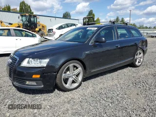 2010 Audi A6 with VIN WAU4GAFB0AN057828, listed as a Copart auction lot 69252444 with 123,562 mi miles and Salvage title. Bid and sale history available at DreamBid. Image 1.