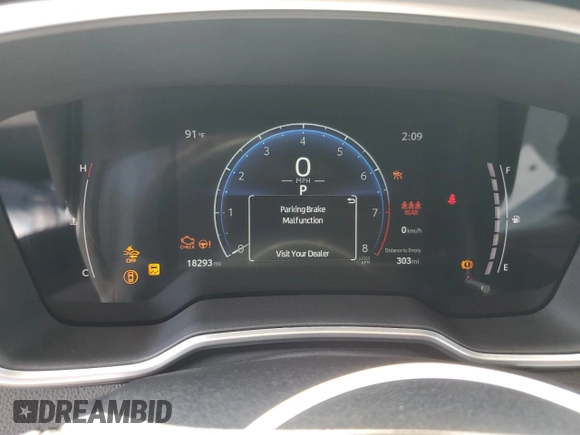 2023 Toyota Corolla Cross XLE with VIN 7MUDAABGXPV060797, listed as a Copart auction lot 62110665 with 18,293 mi miles and Salvage title. Bid and sale history available at DreamBid. Image 9.