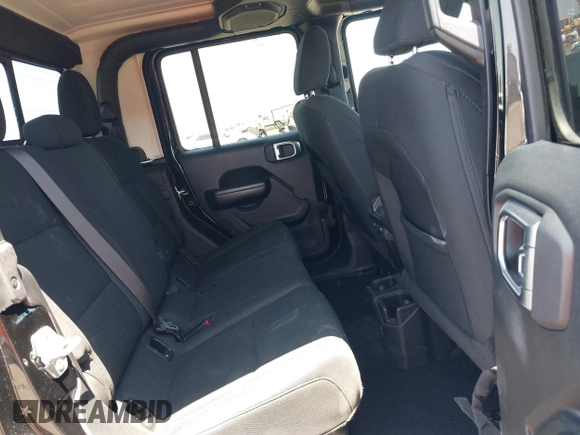 2020 Jeep Gladiator Sport S with VIN 1C6HJTAGXLL123540, listed as a IAAI auction lot 42453999 with 27,855 mi miles and . Bid and sale history available at DreamBid. Image 8.