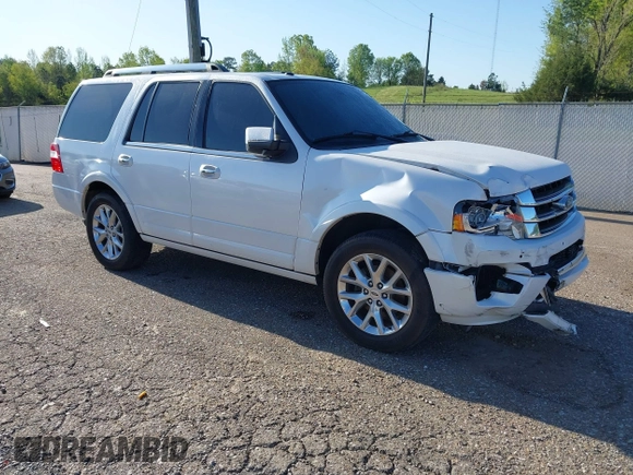 2017 Ford Expedition Limited with VIN 1FMJU1KT3HEA43988, listed as a IAAI auction lot 41931121 with 127,669 mi miles and . Bid and sale history available at DreamBid. Image 1.