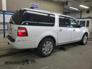 2014 Ford Expedition EL Limited with VIN 1FMJK2A56EEF25512, listed as a Copart auction lot 84088944 with 108,994 mi miles and Salvage Title. Bid and sale history available at carsss.com. Image 3.