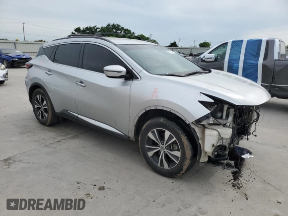 2019 Nissan Murano SV z VIN 5N1AZ2MJ8KN141473, wystawiony jako Copart lot #53572465 z przebiegiem 206 254 mil mil oraz Szkoda całkowita • Salvage title. Historia ofert i sprzedaży dostępna na DreamBid. Obrazek 4.