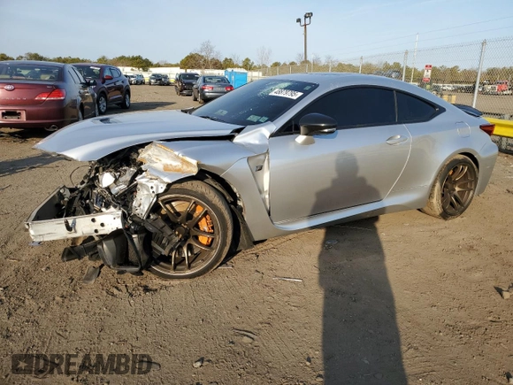 2017 Lexus RC F F z VIN JTHHP5BC1H5006552, wystawiony jako Copart lot #48879795 z przebiegiem 64 593 mil mil oraz Szkoda całkowita • Salvage title. Historia ofert i sprzedaży dostępna na DreamBid. Obrazek 1.