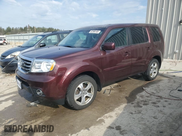 2013 Honda Pilot EX-L with VIN 5FNYF4H56DB059425, listed as a Copart auction lot 52390185 with 130,065 mi miles and Non Repairable. Bid and sale history available at carsss.com. Image 1.
