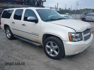 2013 Chevrolet Suburban LTZ with VIN 1GNSKKE79DR343662, listed as a IAAI auction lot 42320437 with 257,164 mi miles and . Bid and sale history available at DreamBid. Image 1.