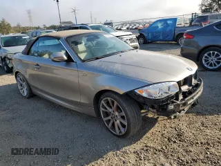 2012 BMW 1 Series 135i with VIN WBAUN7C55CVM26175, listed as a Copart auction lot 43358345 with 87,643 mi miles and Salvage title. Bid and sale history available at DreamBid. Image 4.
