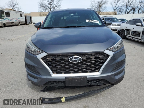 2019 Hyundai Tucson Ultimate with VIN KM8J3CAL8KU901663, listed as a Copart auction lot 48949345 with 84,062 mi miles and Salvage Title. Bid and sale history available at carsss.com. Image 5.