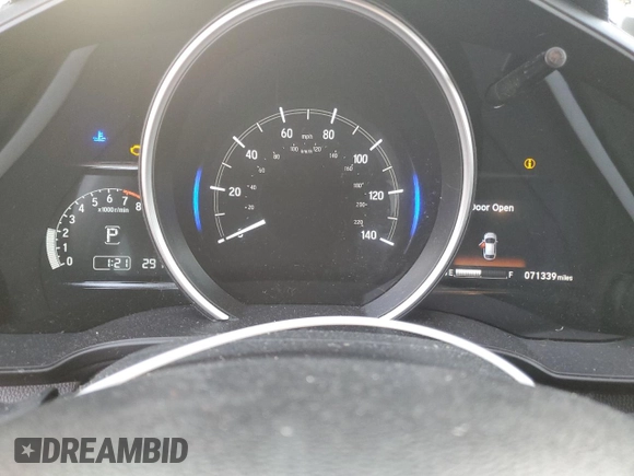 2018 Honda Fit EX-L with VIN 3HGGK5H90JM704417, listed as a Copart auction lot 86326144 with 71,339 mi miles and Salvage Title. Bid and sale history available at carsss.com. Image 9.