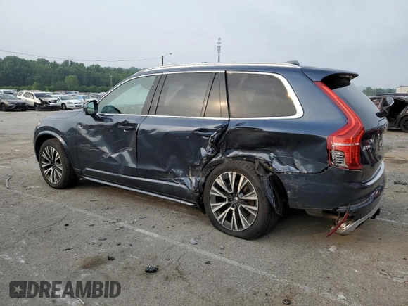2021 Volvo XC90 Momentum with VIN YV4102PK4M1671000, listed as a Copart auction lot 64137584 with 38,248 mi miles and Salvage Title. Bid and sale history available at carsss.com. Image 2.
