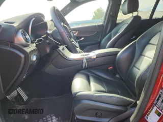 2021 Mercedes-Benz GLC 300 with VIN W1N0G8EB8MF872880, listed as a Copart auction lot 61309195 with 43,816 mi miles and Salvage title. Bid and sale history available at DreamBid. Image 7.