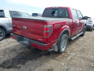 2013 Ford F-150 XL with VIN 1FTFW1EF8DFC64095, listed as a IAAI auction lot 41904304 with 214,823 mi miles. Bid and sale history available at carsss.com. Image 4.