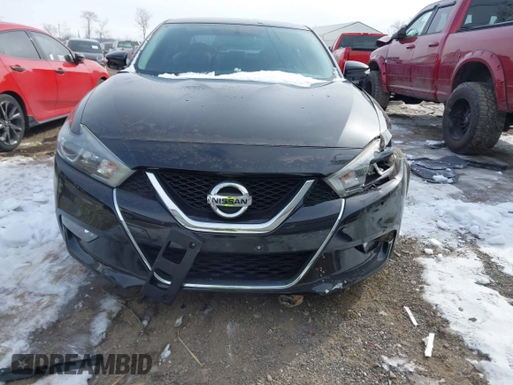 2018 Nissan Maxima SV with VIN 1N4AA6AP5JC384119, listed as a IAAI auction lot 41353069 with 97,136 mi miles. Bid and sale history available at carsss.com. Image 12.