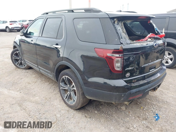 2014 Ford Explorer Sport with VIN 1FM5K8GT9EGC44111, listed as a IAAI auction lot 42707063 with 175,528 mi miles and . Bid and sale history available at DreamBid. Image 3.