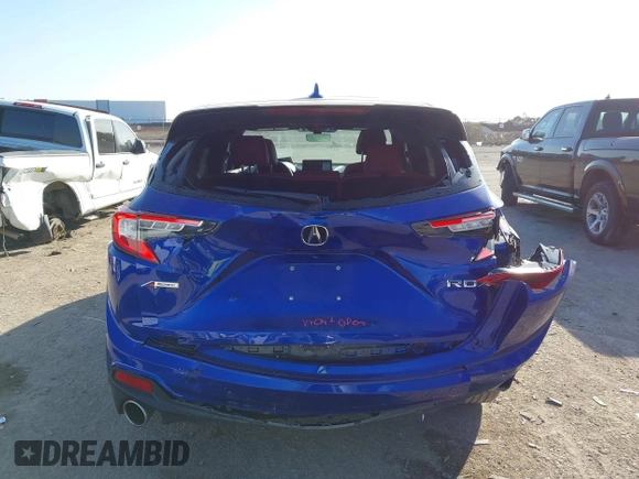 2022 Acura RDX w/A-Spec Package with VIN 5J8TC1H68NL005814, listed as a IAAI auction lot 41222256 with 32,585 mi miles and . Bid and sale history available at carsss.com. Image 16.