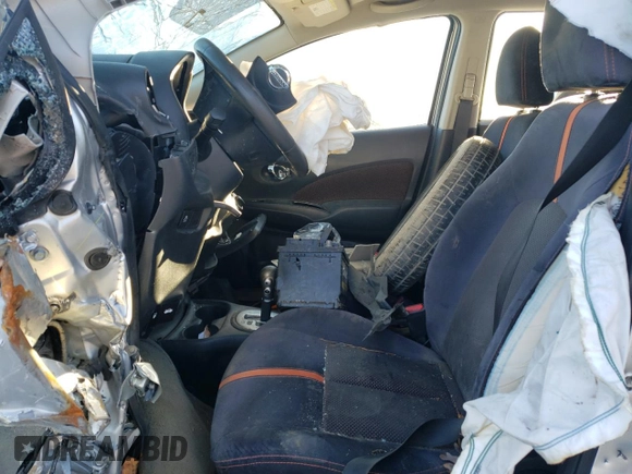2015 Nissan Note SR with VIN 3N1CE2CP9FL366119, listed as a Copart auction lot 84079564 with Not provided miles and Salvage title. Bid and sale history available at DreamBid. Image 7.