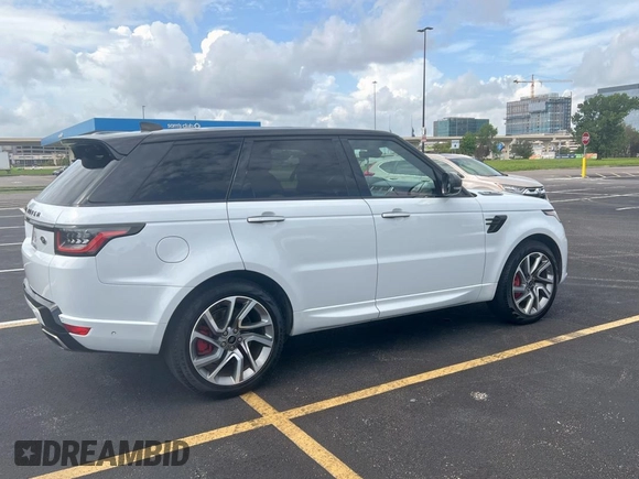 2018 Land Rover Range Rover Sport HSE Dynamic with VIN SALWV2SV3JA698608, listed as a Copart auction lot 64762835 with 46,107 mi miles and Clean title. Bid and sale history available at DreamBid. Image 4.
