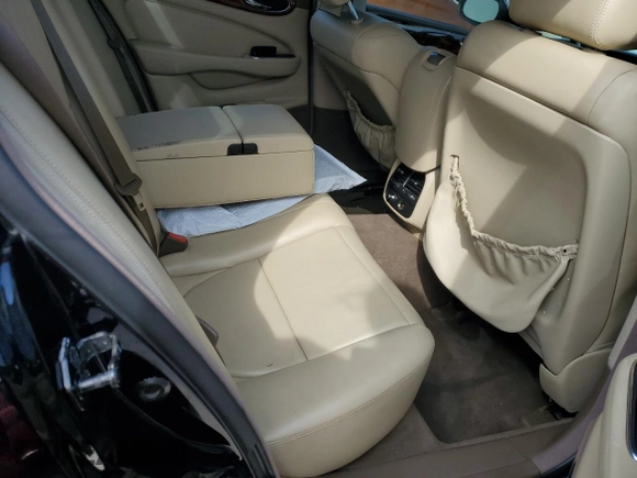 2006 Jaguar XJ with VIN SAJWA71BX6SH01193, listed as a Copart auction lot 76382034 with 0 mi miles and Salvage Title. Bid and sale history available at carsss.com. Image 10.