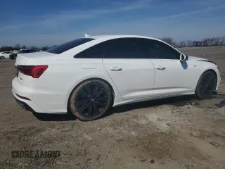 2019 Audi A6 Prestige with VIN WAUM2AF24KN066922, listed as a Copart auction lot 48401975 with 45,980 mi miles and Salvage title. Bid and sale history available at DreamBid. Image 3.