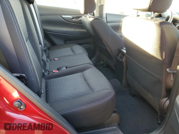 2017 Nissan Rogue SV with VIN JN8AT2MT4HW402483, listed as a Copart auction lot 45472695 with 124,600 mi miles and Salvage title. Bid and sale history available at DreamBid. Image 11.