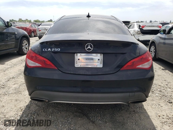 2019 Mercedes-Benz CLA 250 with VIN WDDSJ4EB2KN739180, listed as a Copart auction lot 52827555 with 76,832 mi miles and Salvage title. Bid and sale history available at DreamBid. Image 6.