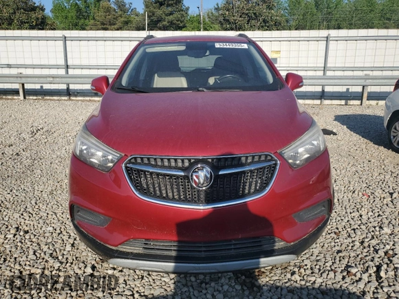2018 Buick Encore Preferred with VIN KL4CJASB6JB540595, listed as a Copart auction lot 53449355 with 111,200 mi miles and Salvage Title. Bid and sale history available at carsss.com. Image 5.