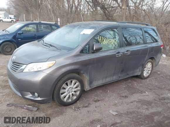 2014 Toyota Sienna Ltd with VIN 5TDDK3DC4ES087696, listed as a IAAI auction lot 41810314 with 191,852 mi miles. Bid and sale history available at carsss.com. Image 19.