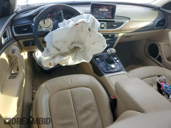 2012 Audi A6 3.0T Premium Plus with VIN WAUGGAFC8CN054409, listed as a Copart auction lot 42259365 with 165,115 mi miles and Salvage Title. Bid and sale history available at carsss.com. Image 8.