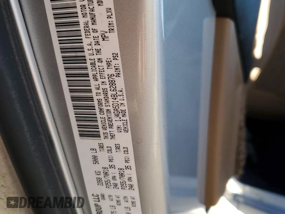 2011 Jeep Wrangler Sahara with VIN 1J4GA5D14BL628876, listed as a Copart auction lot 87317374 with 84,179 mi miles and Salvage Title. Bid and sale history available at DreamBid. Image 12.