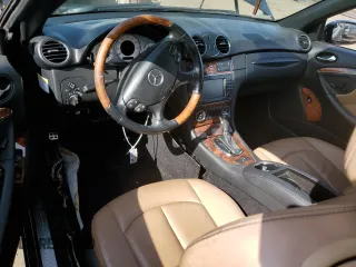 2009 Mercedes-Benz CLK-Class 3.5L with VIN WDBTK56G19T103141, listed as a Copart auction lot 73523194 with 96,221 mi miles and Salvage Title. Bid and sale history available at carsss.com. Image 8.