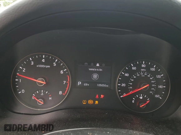 2018 Kia Cadenza Premium with VIN KNALC4J11J5120183, listed as a Copart auction lot 72858454 with 105,656 mi miles and Salvage Title. Bid and sale history available at DreamBid. Image 9.
