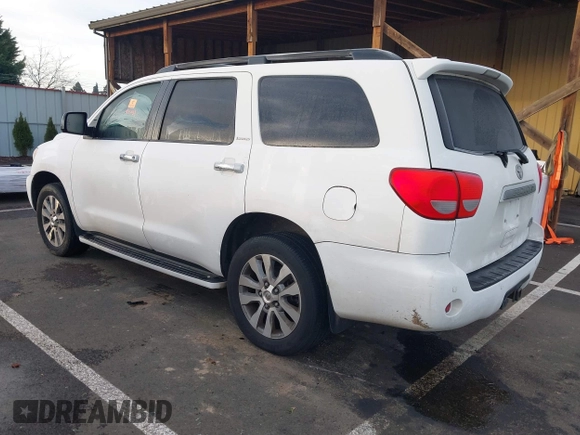 2016 Toyota Sequoia Limited with VIN 5TDJY5G11GS141854, listed as a IAAI auction lot 41259602 with 1 mi miles. Bid and sale history available at carsss.com. Image 3.