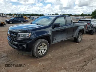 2021 Chevrolet Colorado 2WD LT with VIN 1GCHSCEA3M1278598, listed as a Copart auction lot 56037575 with 98,665 mi miles and Clean title. Bid and sale history available at DreamBid. Image 1.